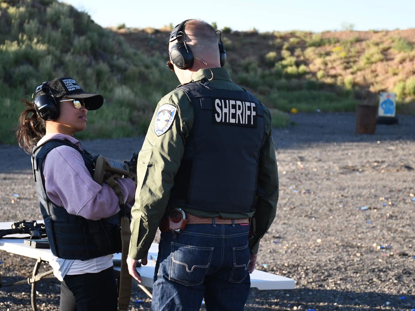 Gun safety class with Summit County sheriff